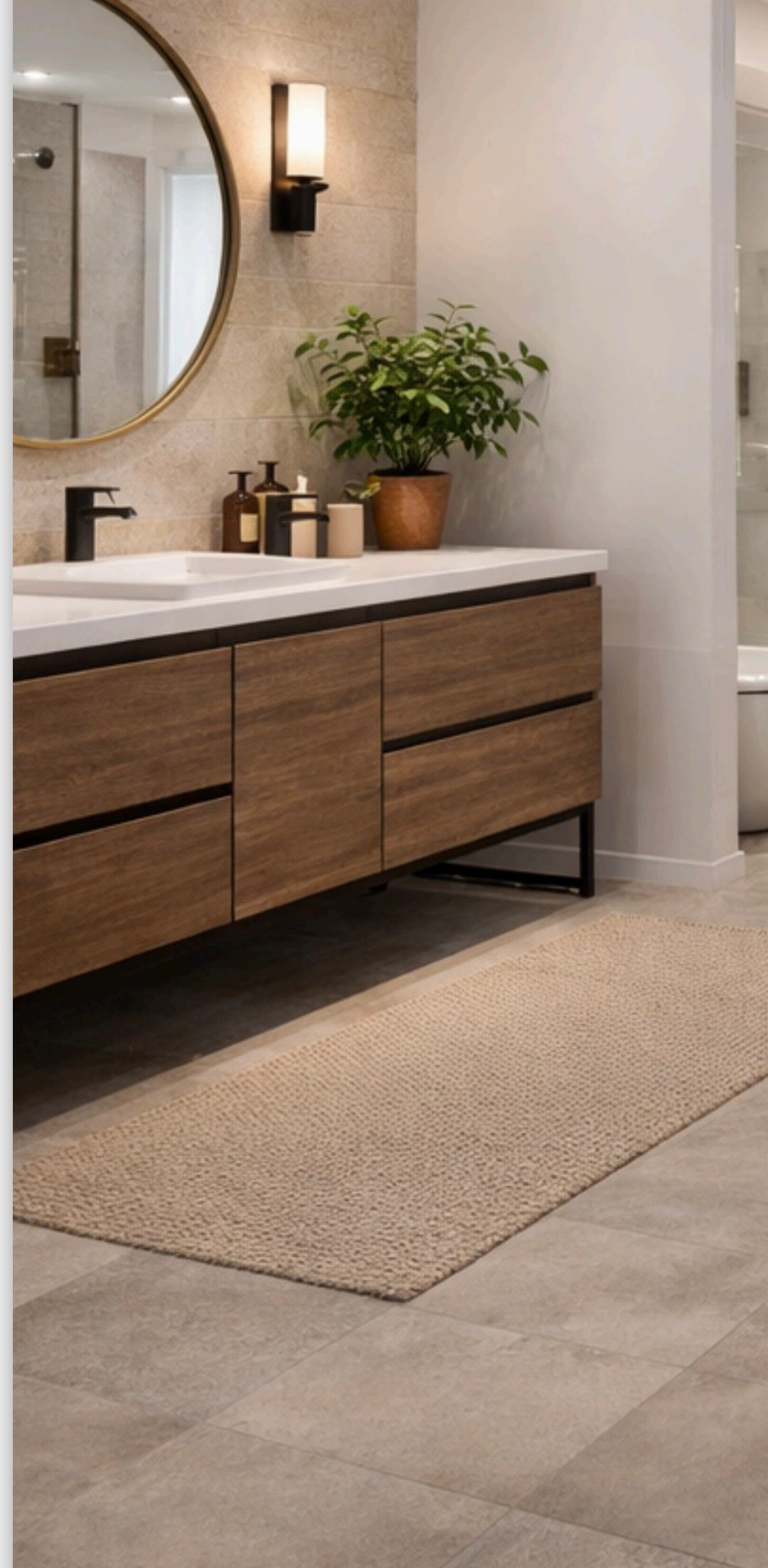 Meuble sous-évier imperméable