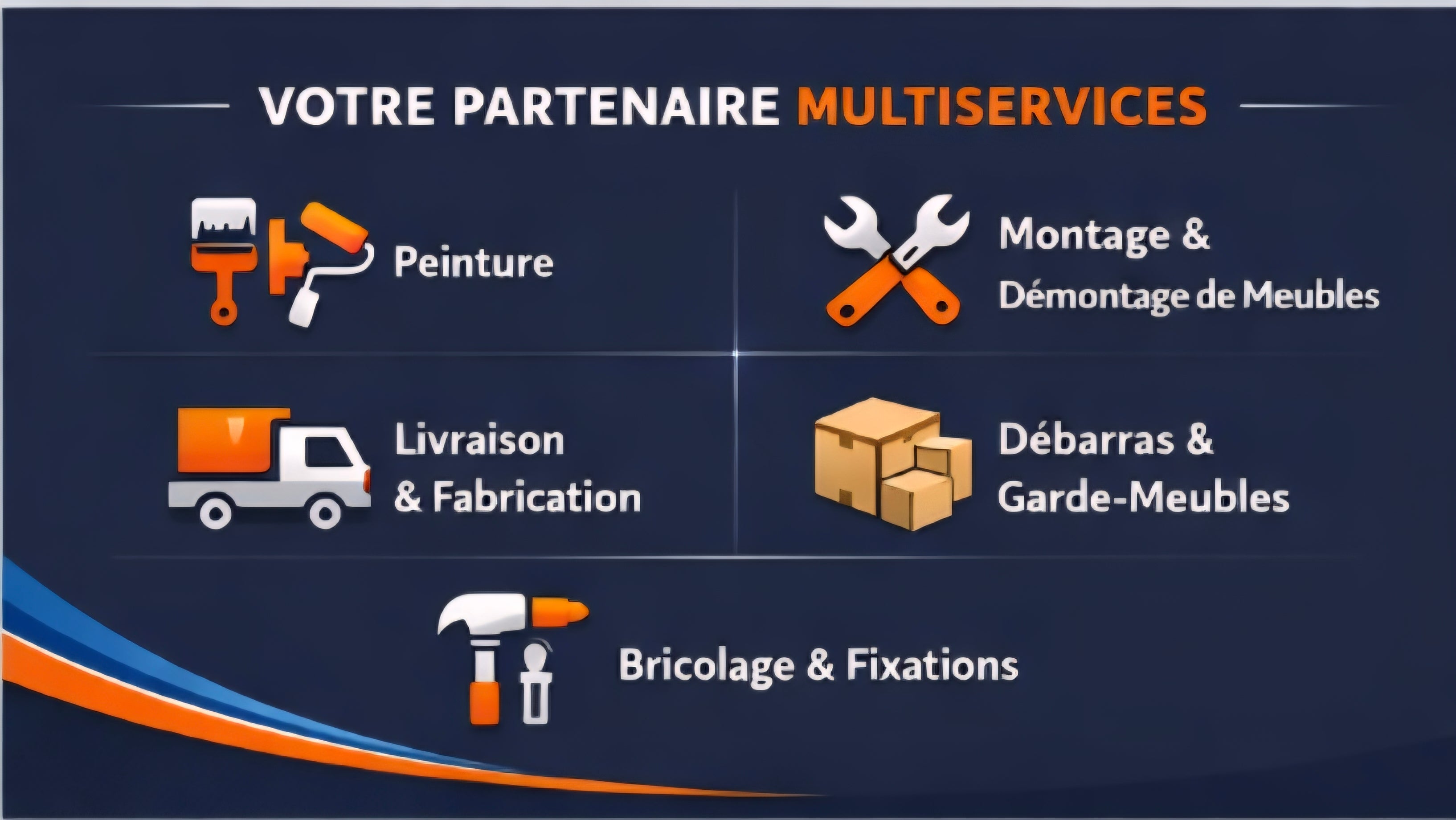 Votre partenaire multiservices de confiance !!!