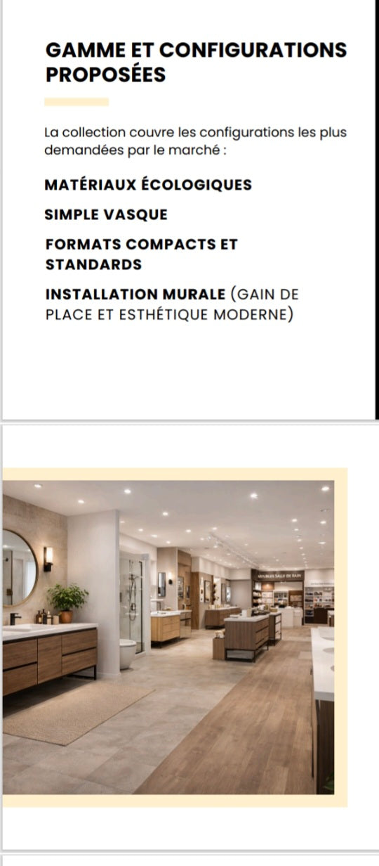 Meuble sous-évier imperméable